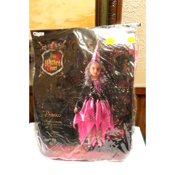 Thy Wicked Court Girl's Dark Gothic Princess Child Costume Sz Small 4-6x - Picture 1 of 4